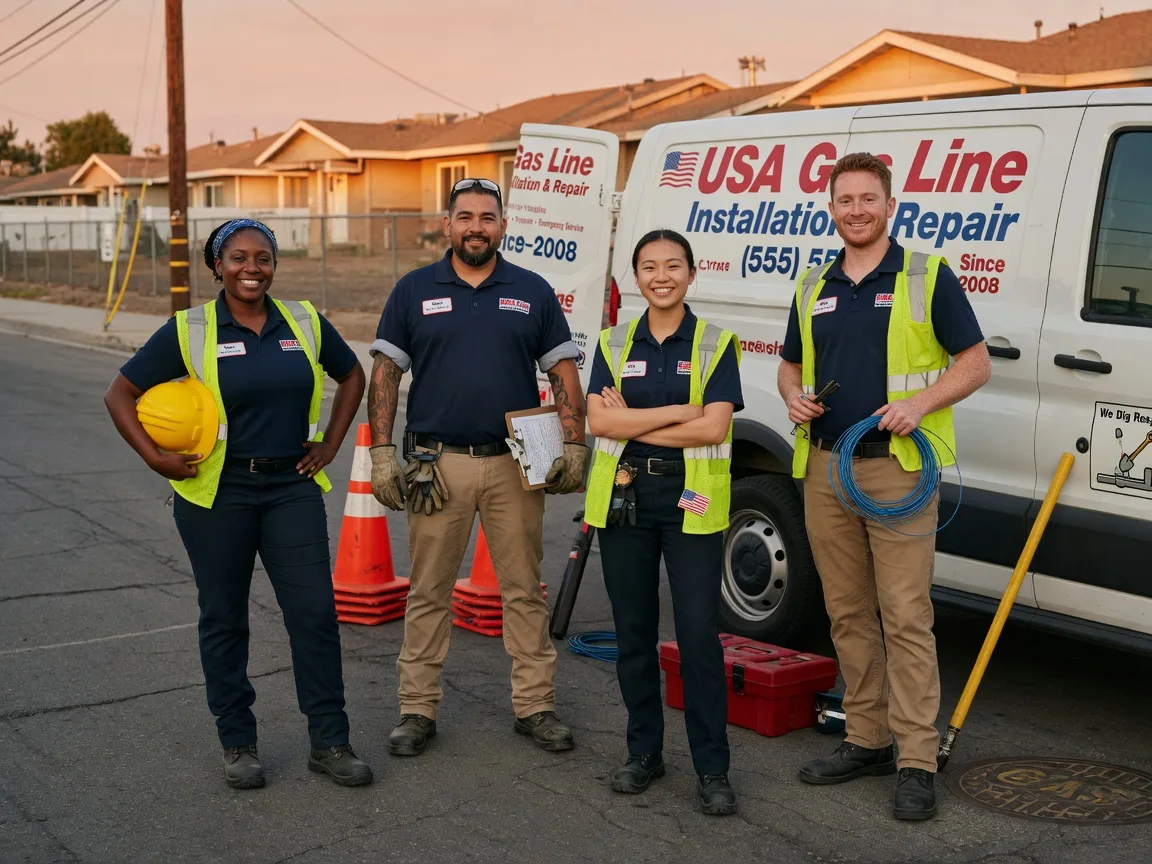 Gas Line Installation company in Greenwell Springs, LA